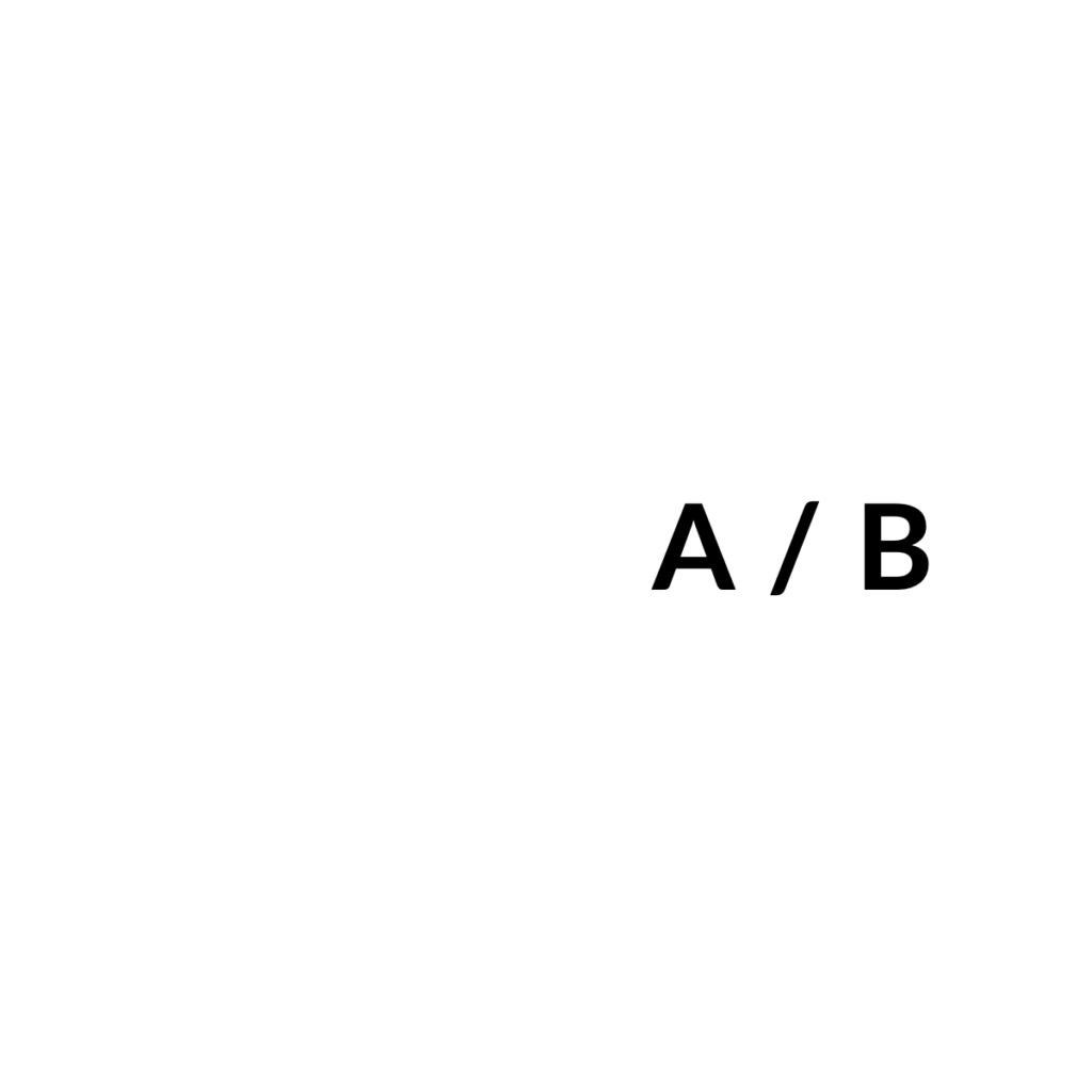 Page A/B, white logo